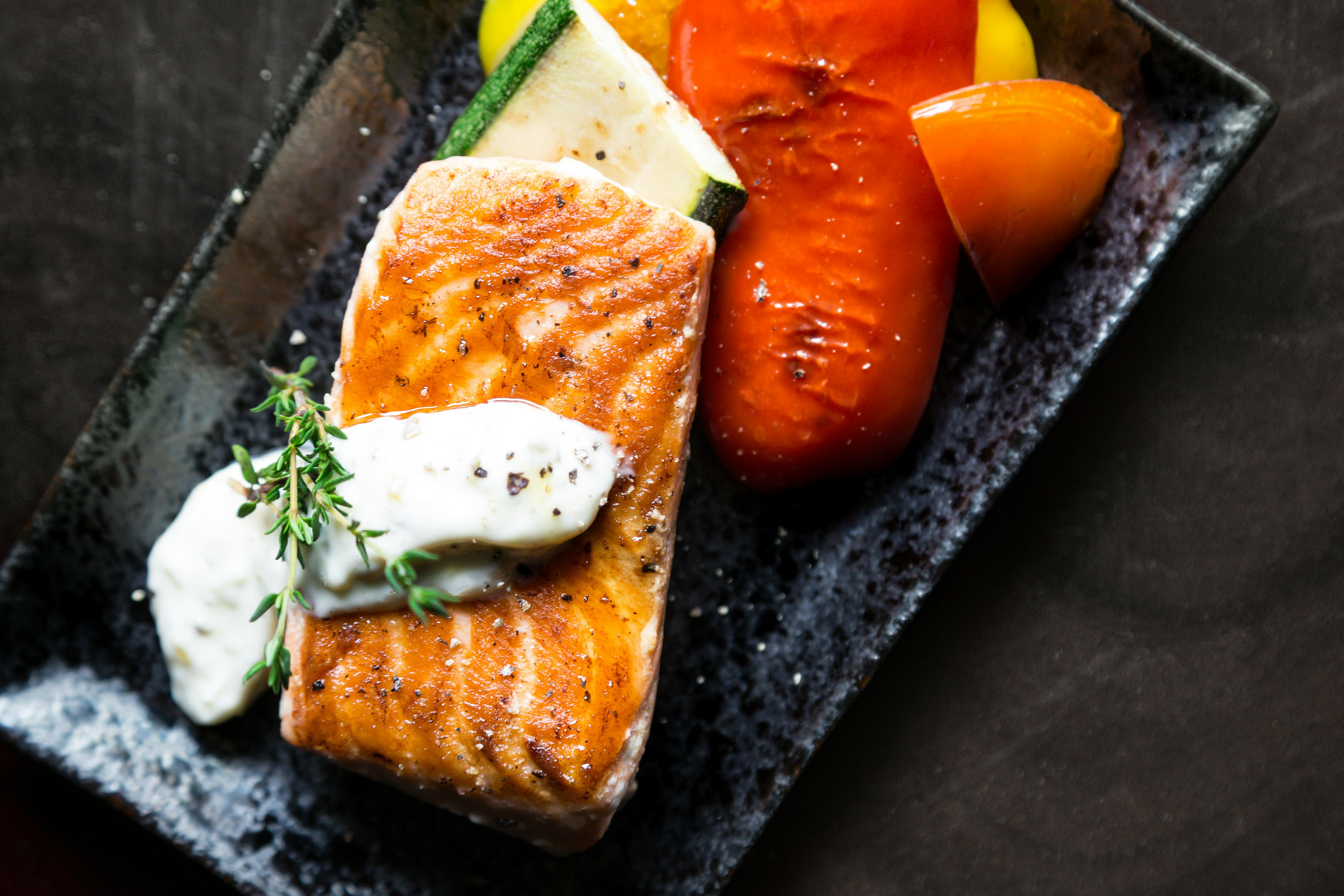 Stunning close-up of a fresh raw fish